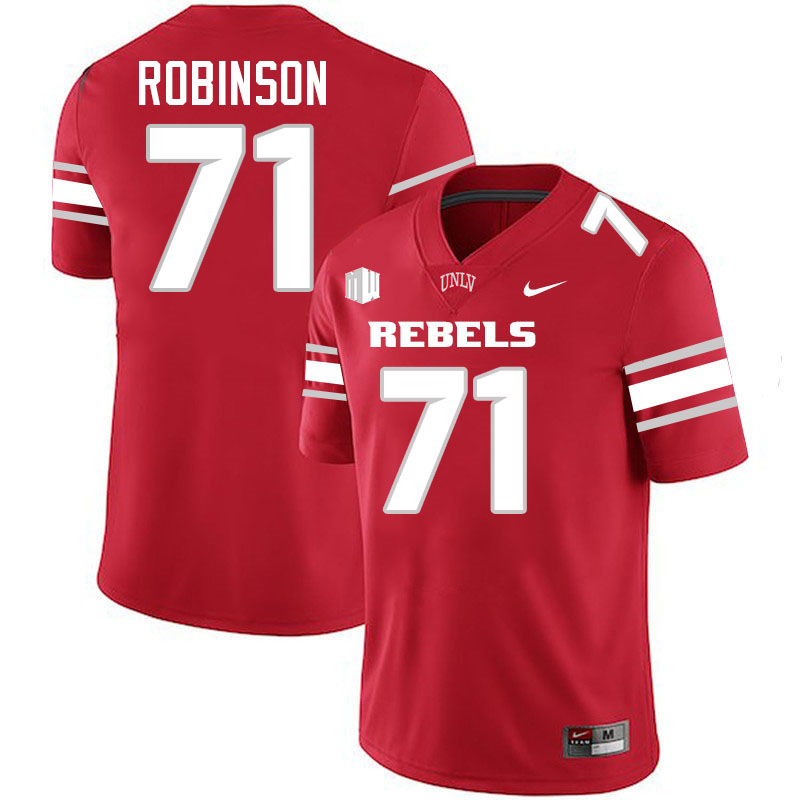 Ace Robinson UNLV Jersey,UNLV Rebels Football Uniforms,Jerseys,Gears-Scarlet Ace Robinson UNLV Jersey,UNLV Rebels Football Uniforms,Jerseys,Gears-Scarlet